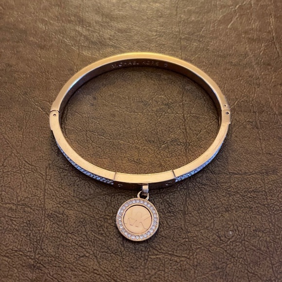 Michael Kors Pave Rose Gold Bracelet 